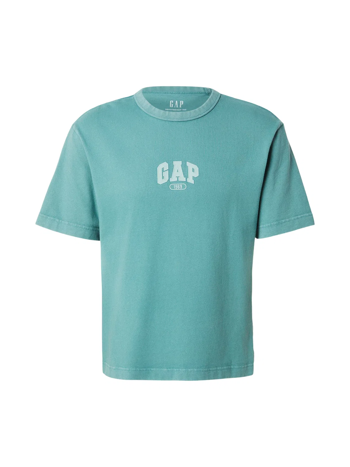 Рубашка Gap мятного и пастельно-зеленого цвета