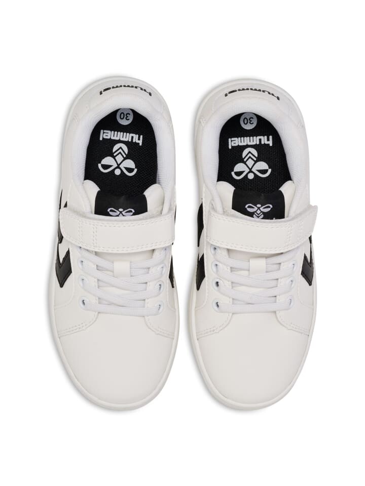 Низкие кроссовки Hummel Klettverschluss Low Derby Court Kinder, черный — фото 3