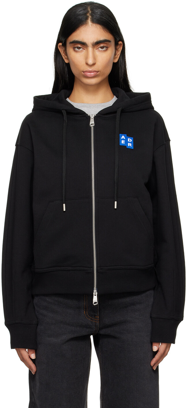 

Черная толстовка с капюшоном TR Tag Zip-Up 02 ADER error