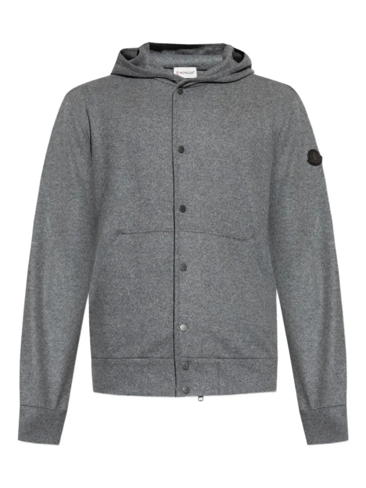 

Куртка с капюшоном Moncler Felpa, серый