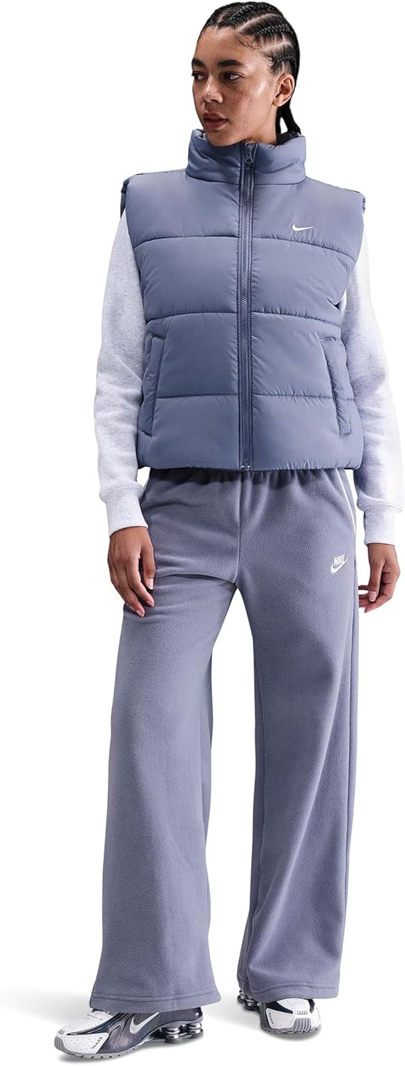 

Nike Женская спортивная куртка Therma-fit с синтетическим утеплителем, World Indigo/White