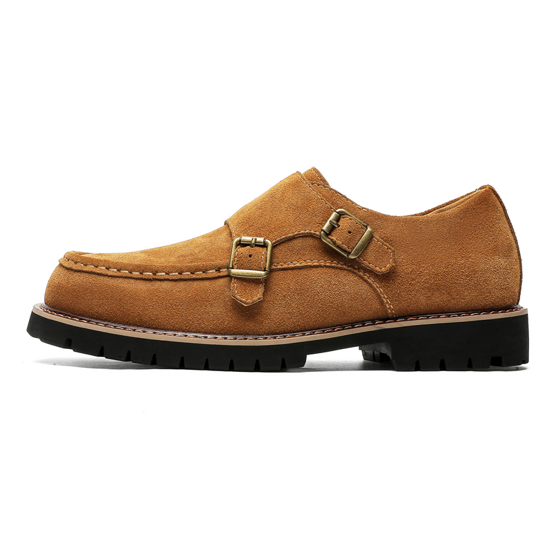 MODENGPAN Мужские повседневные кроссовки Low Top желтые, цвет Yellow