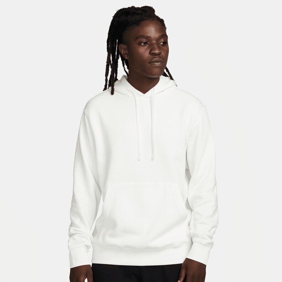 

Флисовая толстовка Sportswear Club NIKE, цвет sail/sail/white