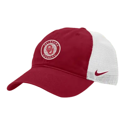 

Бейсболка Nike Oklahoma Heritage86 College Trucker Hat, цвет Crimson