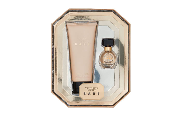 Подарочный набор Victoria's Secret Bare Mini Fragrance Duo: лосьон для тела + туалетная вода, 100 мл + 7 мл — фото 2