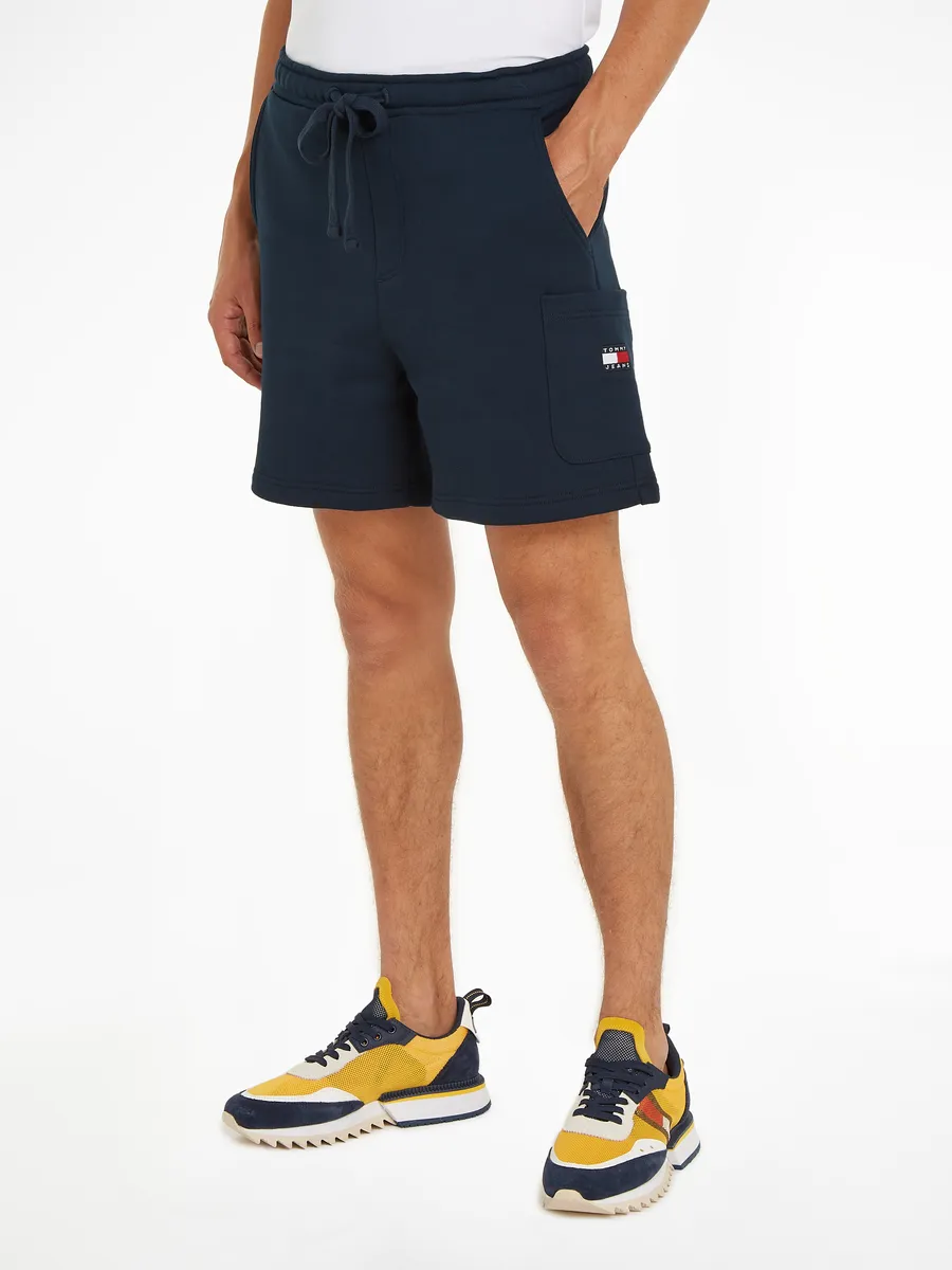 

Шорты карго Tommy Jeans "TJM BADGE CARGO SHORT", с боковым карманом, синий