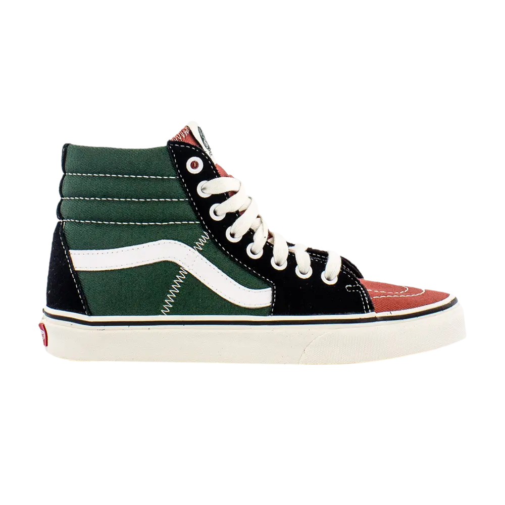 

Кроссовки Sk8-Hi Varsity Vans, мультиколор