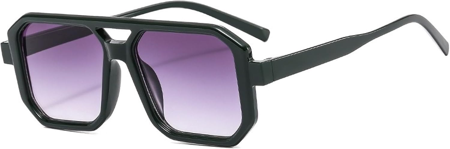 

Мужские солнцезащитные очки для вождения на открытом воздухе, для поездок на работу, женские солнцезащитные очки для отдыха, квадратные солнцезащитные очки Generic, Gray