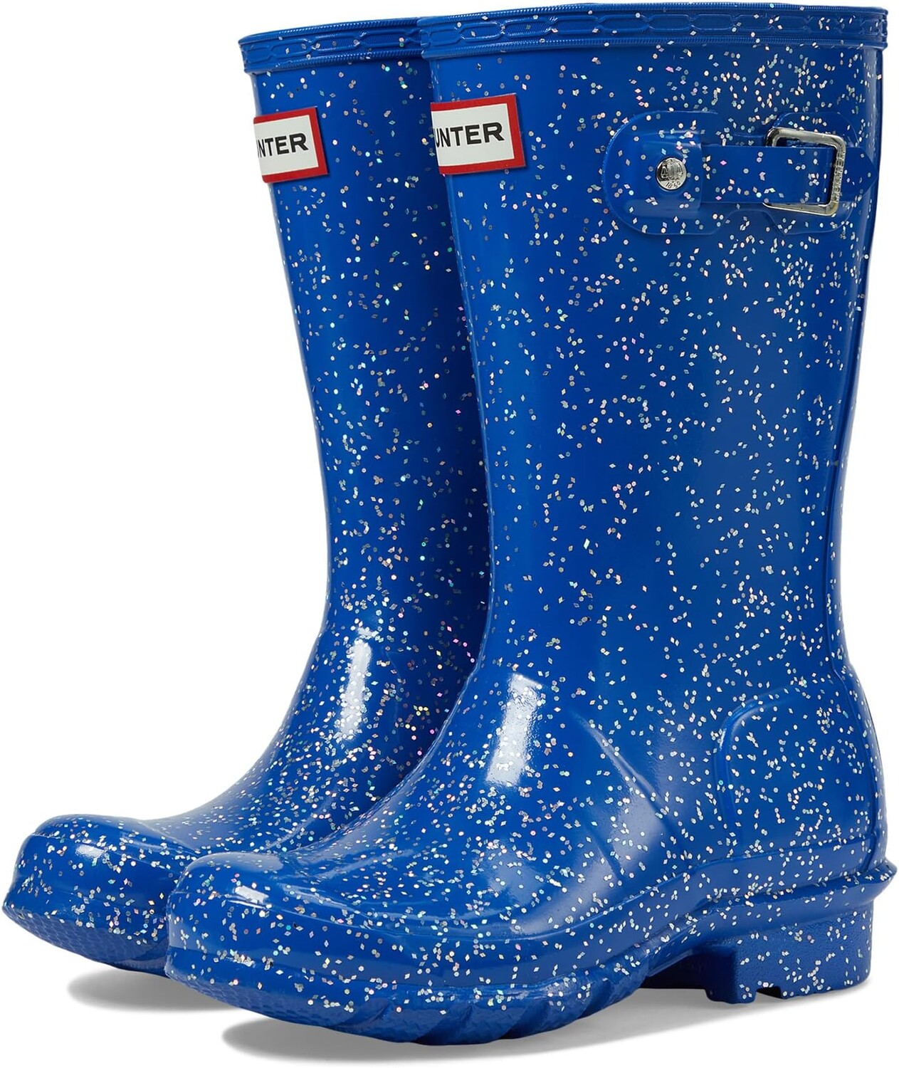 

Резиновые сапоги Original Giant Glitter Wellington Boots Hunter, цвет Cruise Blue