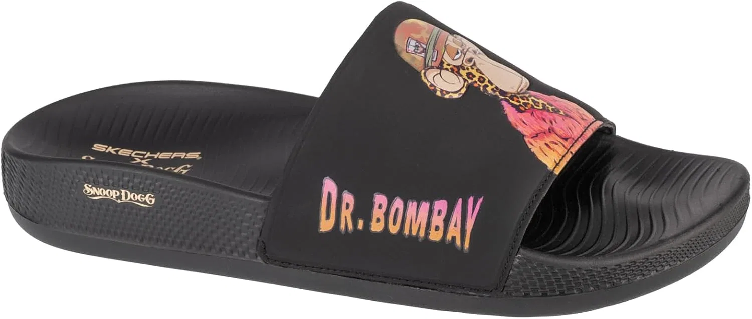 Мужские сандалии Skechers Hyper Sandal Dr. Bombay Slides, Black
