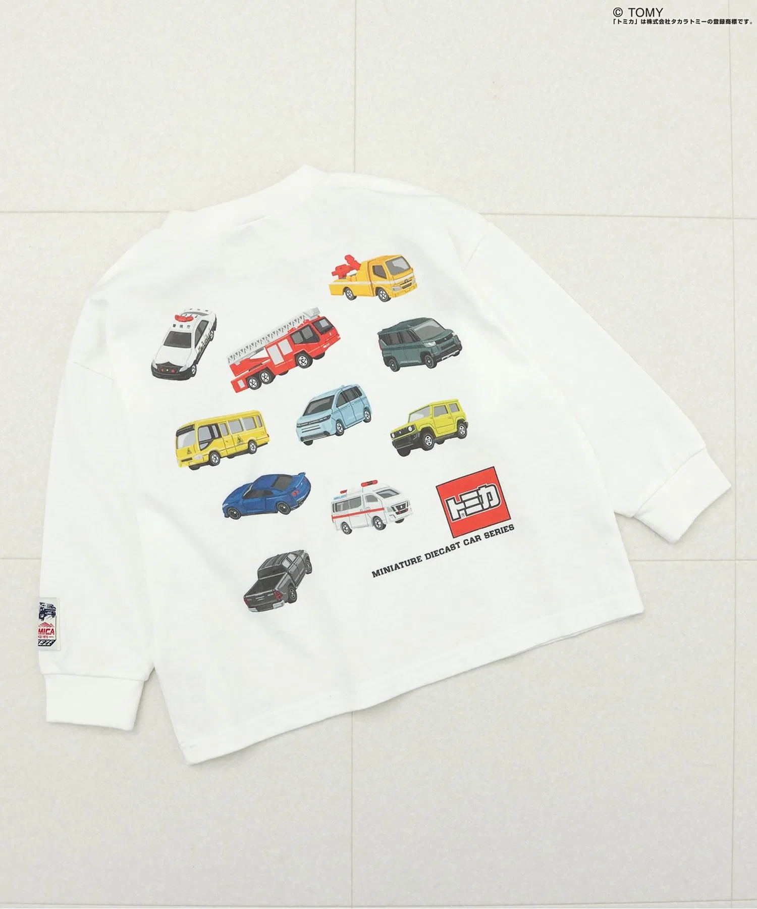 Детская футболка BREEZE TOMICA с длинным рукавом