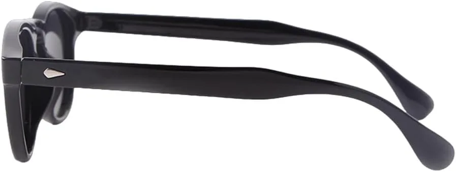 

Классические круглые солнцезащитные очки с заклепками для мужчин и женщин, винтажные, с коричневыми линзами, защита от ультрафиолета UV400 HVTVTLA, C2 Sand Black