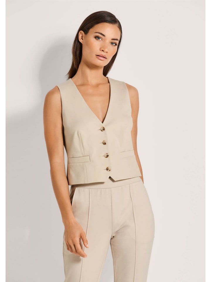 

MADELEINE Жилет без рукавов цвета гальки