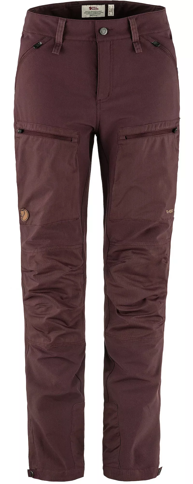 

Женские брюки Fjallraven Keb Agile, цвет Port