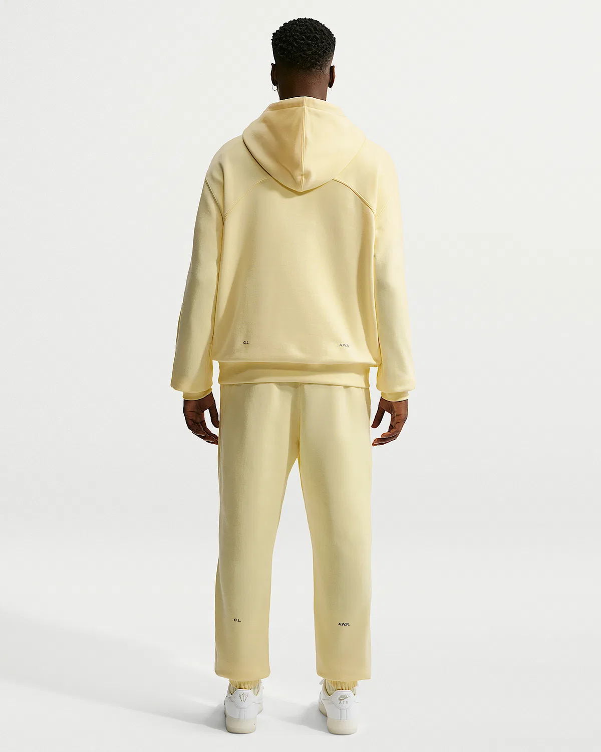 NOCTA Fleece CS Sweatpants NOCTA, Alabaster/Stealth — фото 4