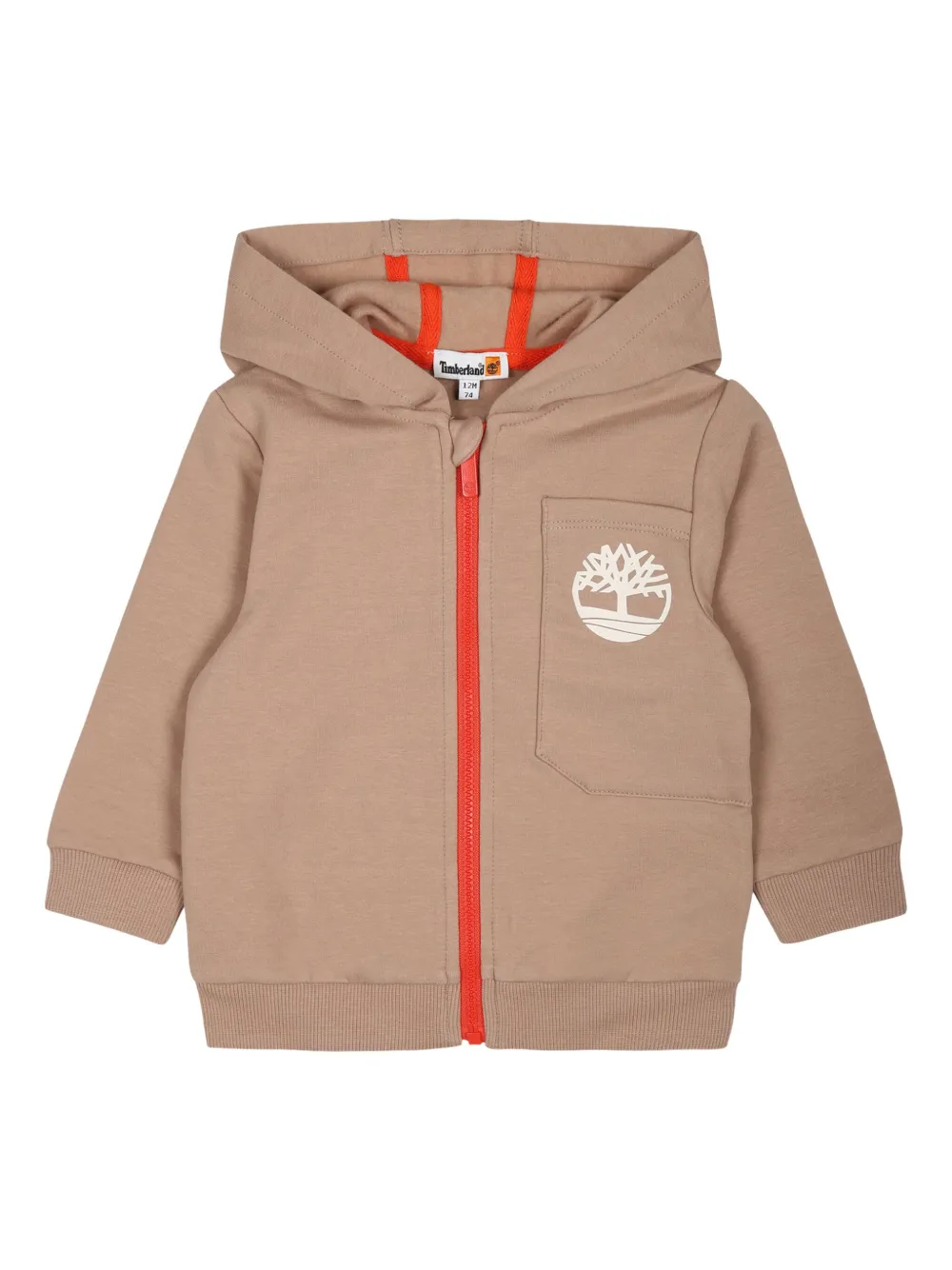 

Худи на молнии Timberland Kids, нейтральный