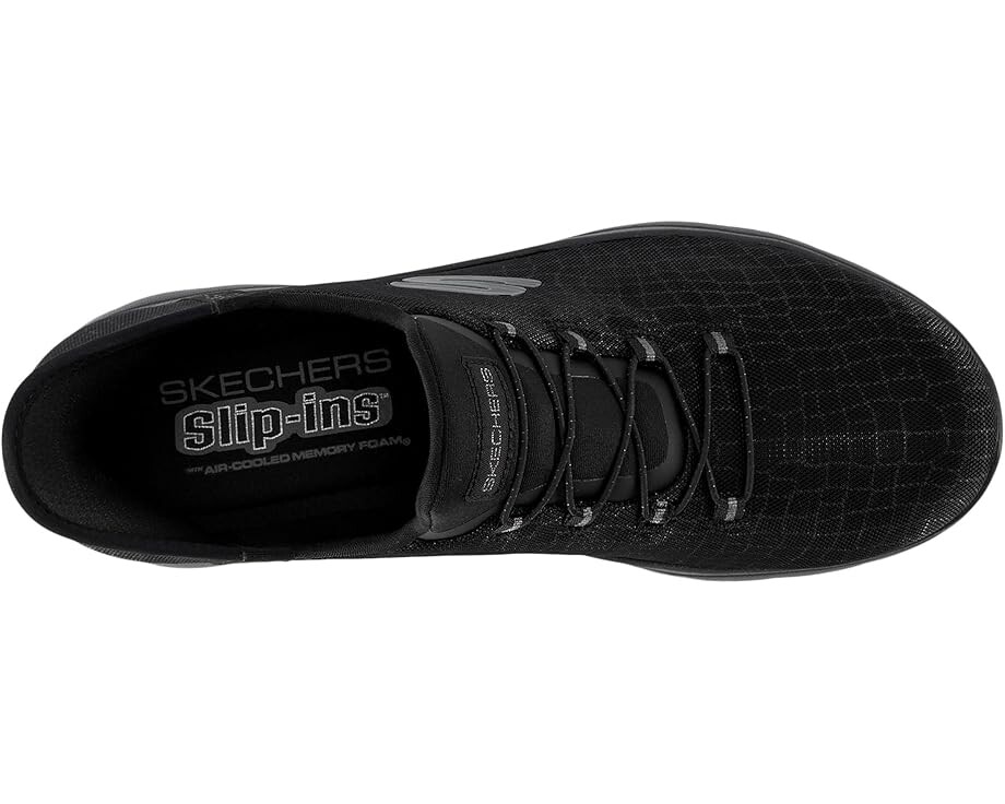 Кроссовки SKECHERS Summits-Classy Night Hands Free Slip-Ins, черный — фото 2
