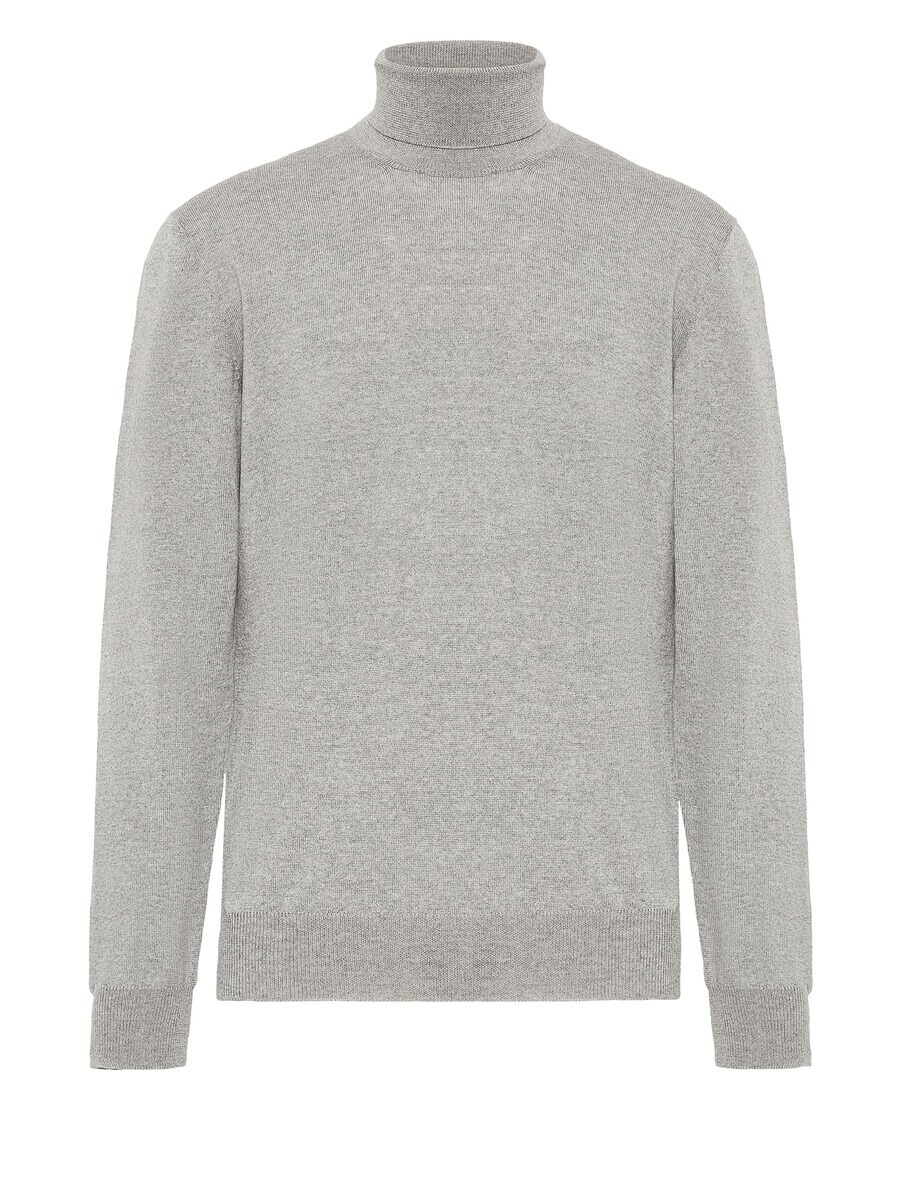 

Водолазка Boggi Milano Sweater Polo, пятнистый серый
