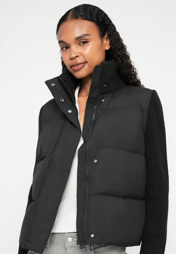 Современная куртка, пуховая куртка Tommy Hilfiger, Black — фото 4