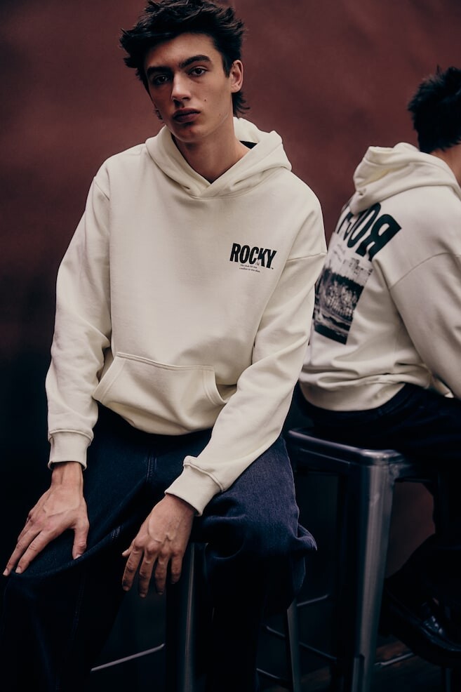 

Толстовка свободного кроя H&M, бежевый