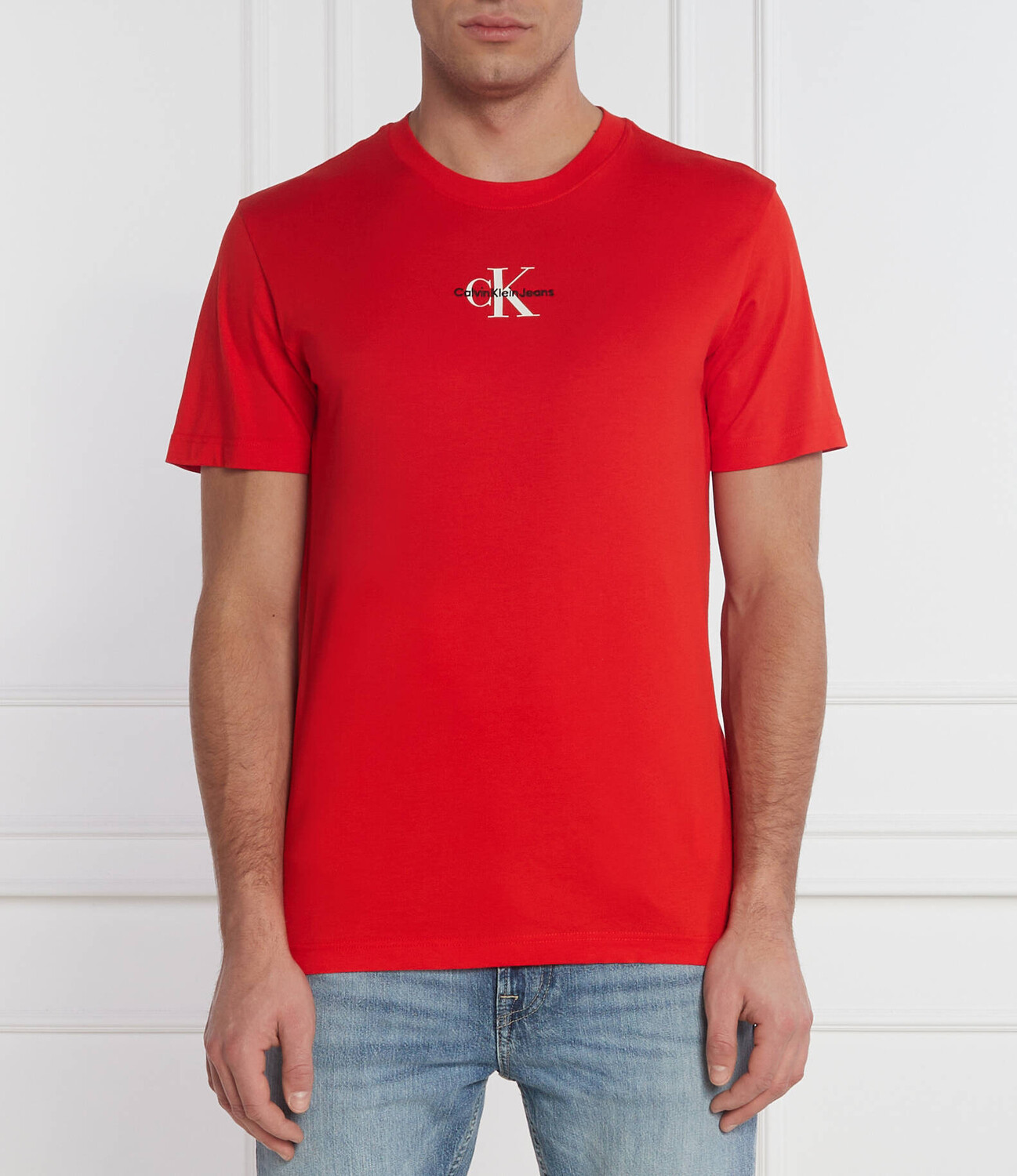 

Футболка CALVIN KLEIN JEANS Regular Fit, красный