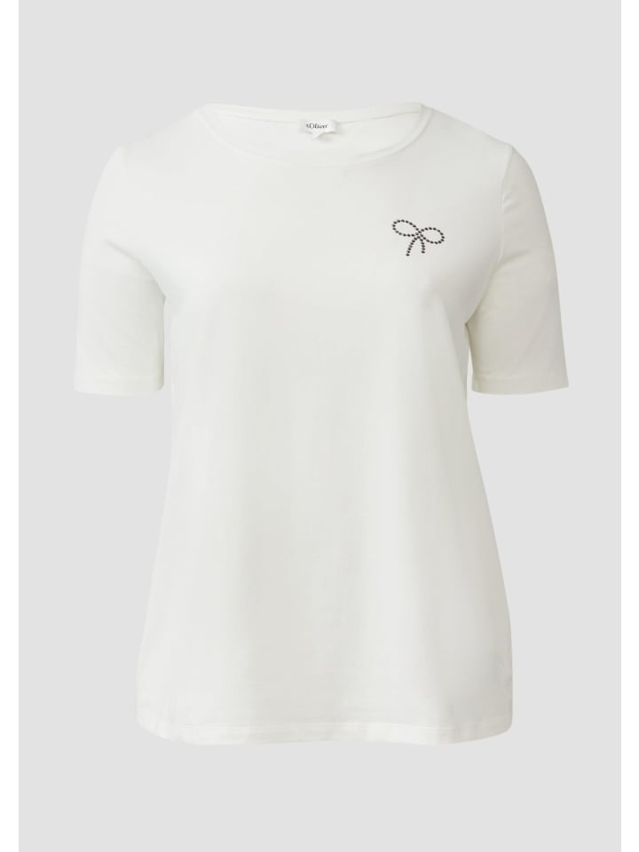 

Футболка в цвете 02D8_ecru s.Oliver, Бежевый, Футболка в цвете 02D8_ecru s.Oliver