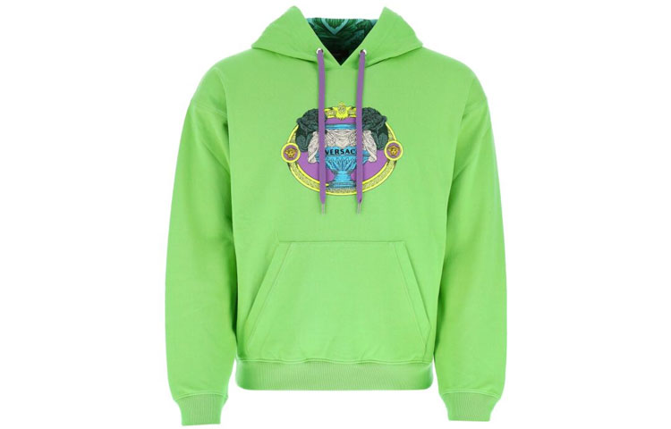 

Худи La Coupe Des Dieux с вышивкой VERSACE, зеленый