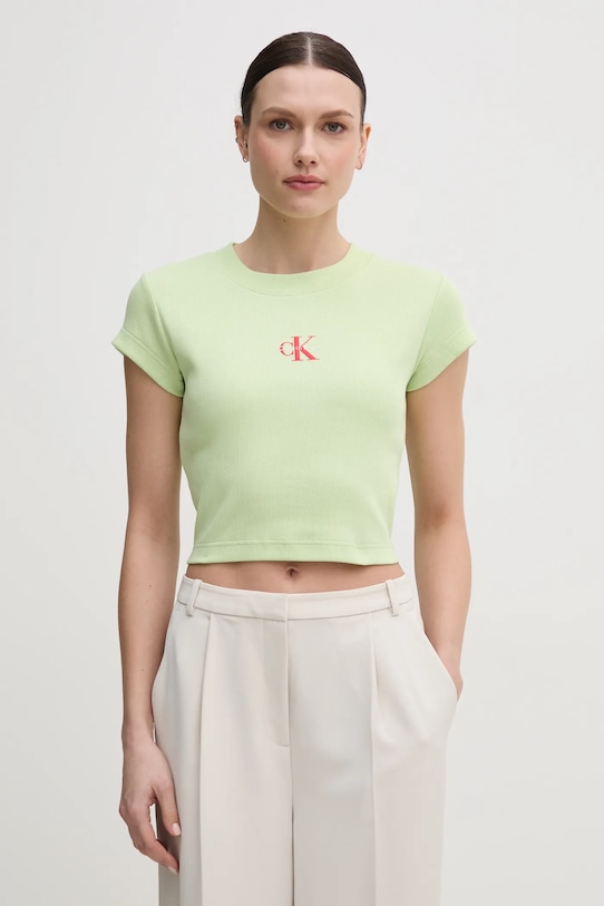

Футболка Calvin Klein Jeans, зеленый