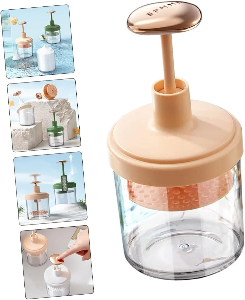 Пенка для умывания PAMINGONO — Bubbler Purposal Soap Wash, розовый, 142 г — фото 2