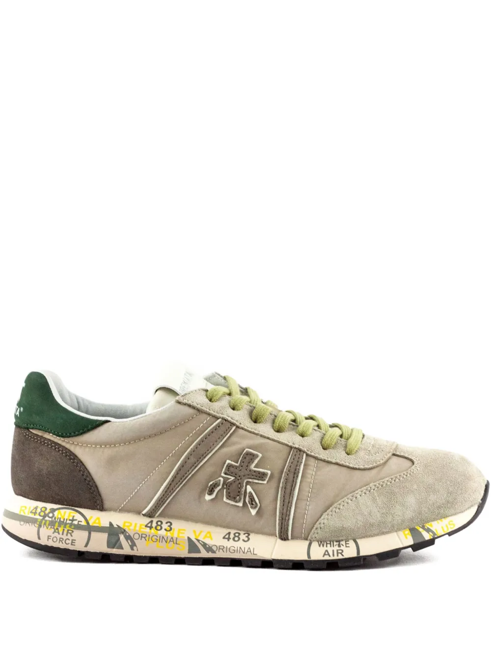 

Кроссовки Lucy из замши с шнуровкой Premiata, нейтральный