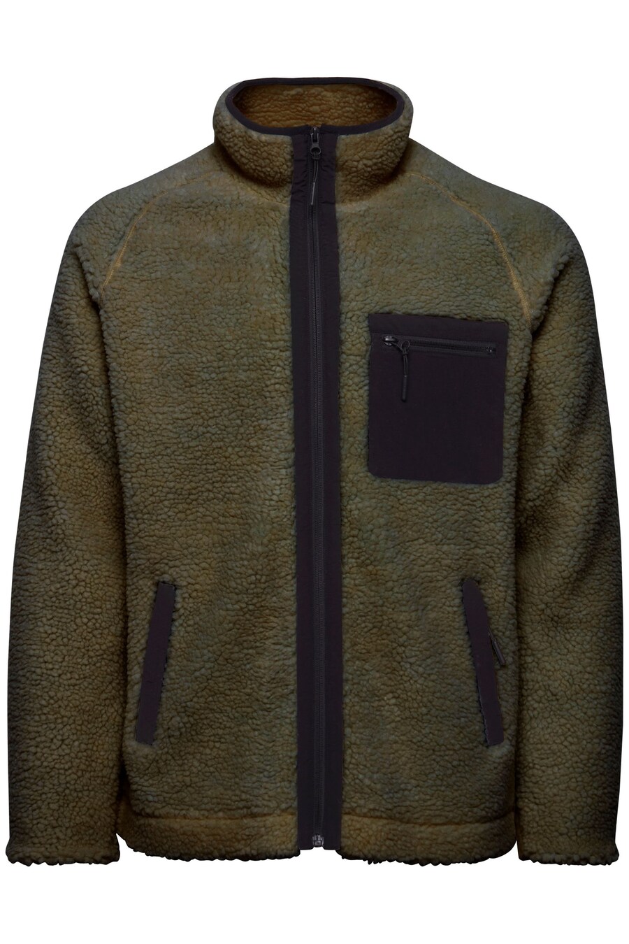 

Флисовая куртка INDICODE JEANS Trodie, оливковый