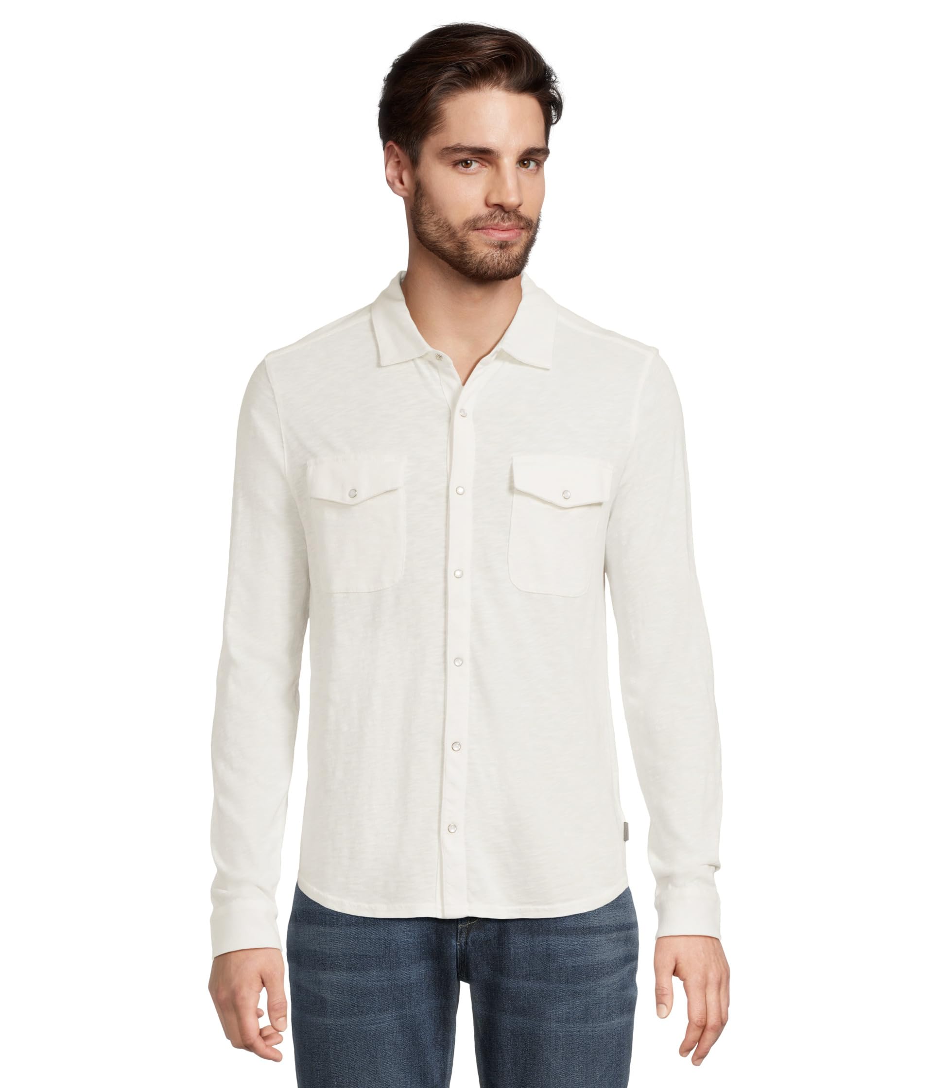 

Рубашка John Varvatos Arvon Western Shirt K5061W25, белый