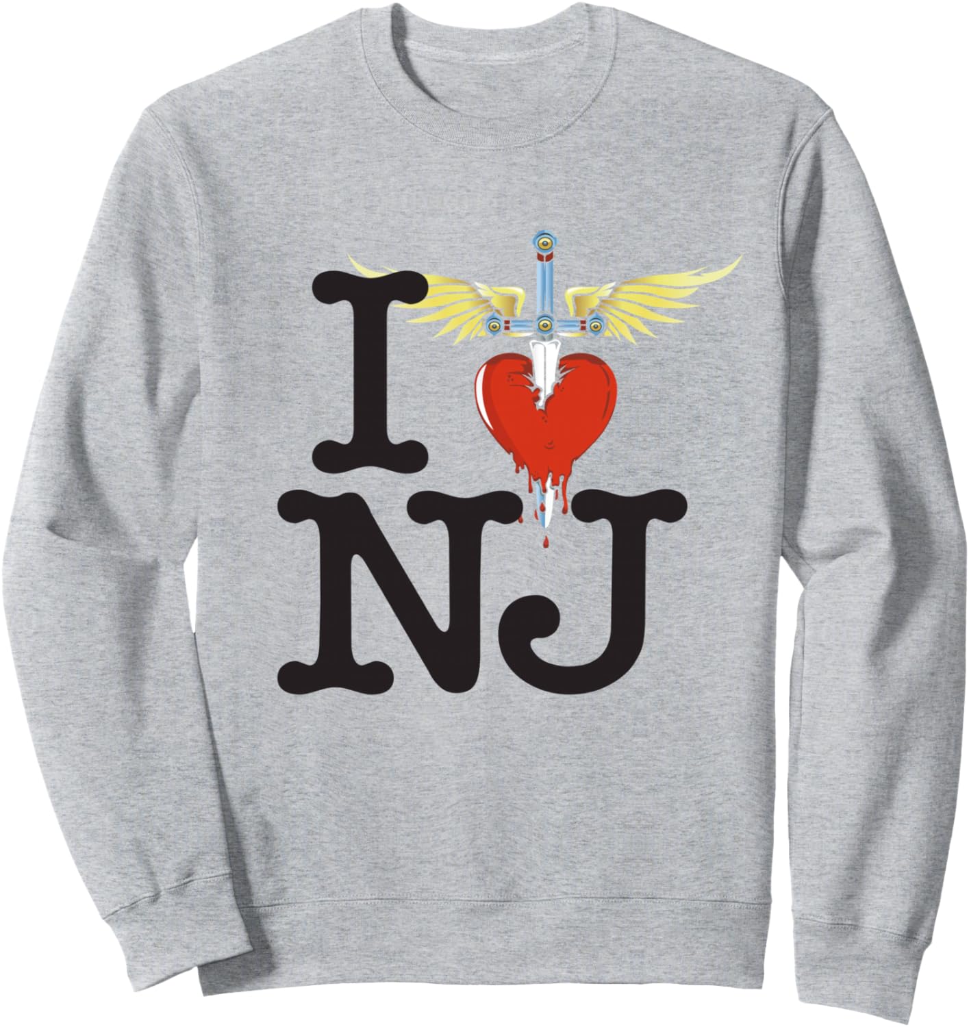 

Официальная толстовка Bon Jovi New Jersey, серая, Серый, Официальная толстовка Bon Jovi New Jersey, серая