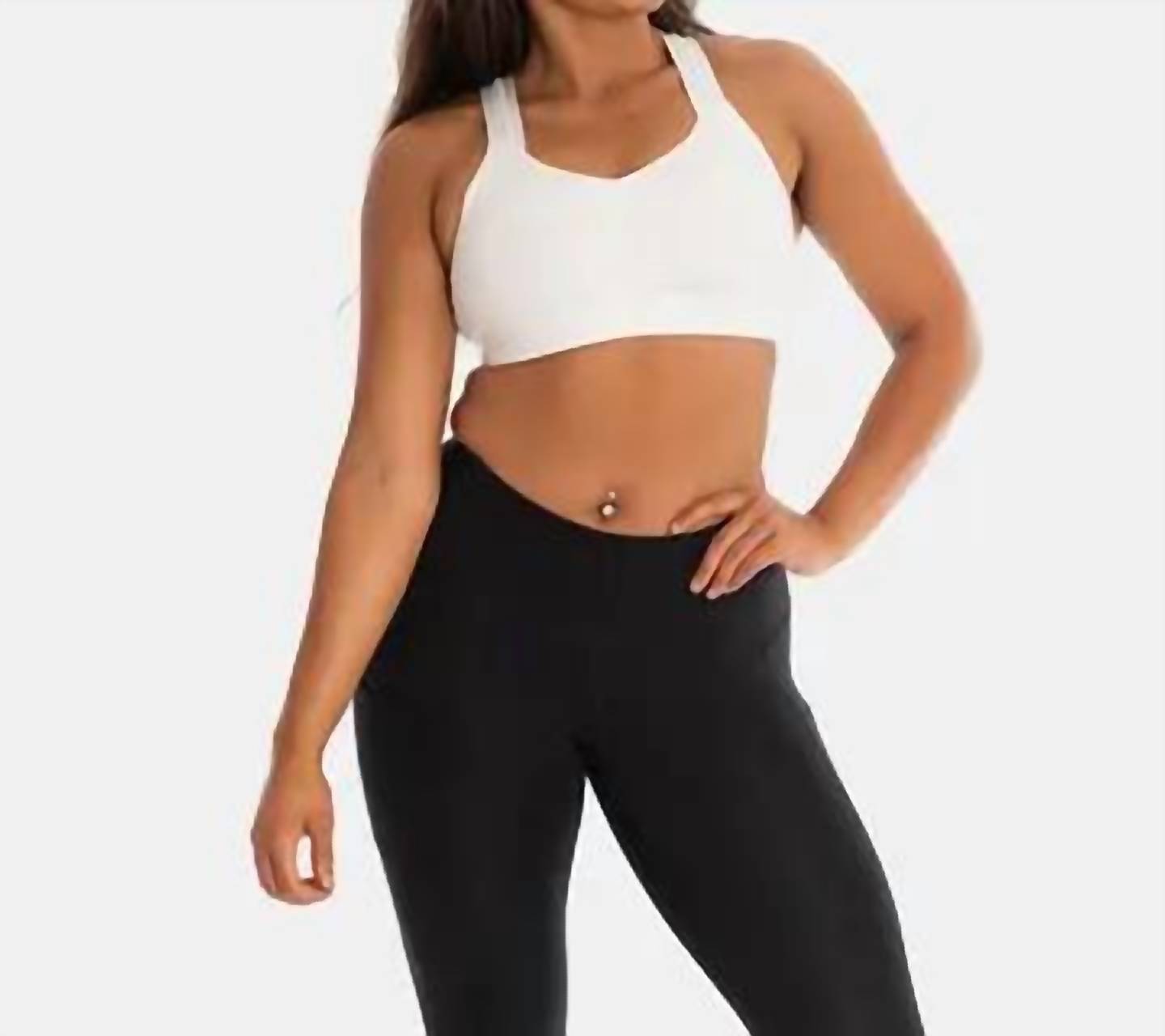 

Y-образный топ без бретелек белый Handful