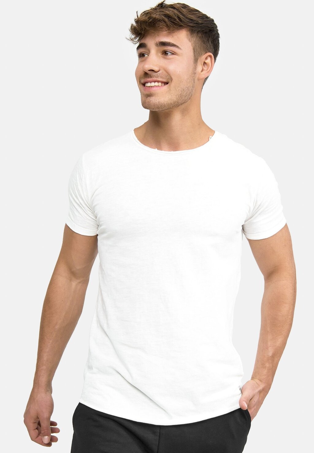 

Футболка с принтом WILBUR INDICODE JEANS, цвет weiß