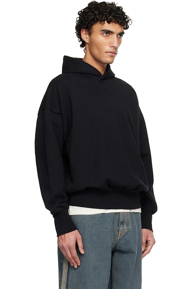 Худи из французского махрового трикотажа Fear Of God, черный — фото 2