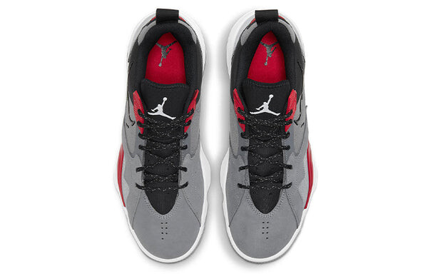 Кроссовки Air Jordan Zoom '92 'Smoke Grey Black Gym Red', серый — фото 4