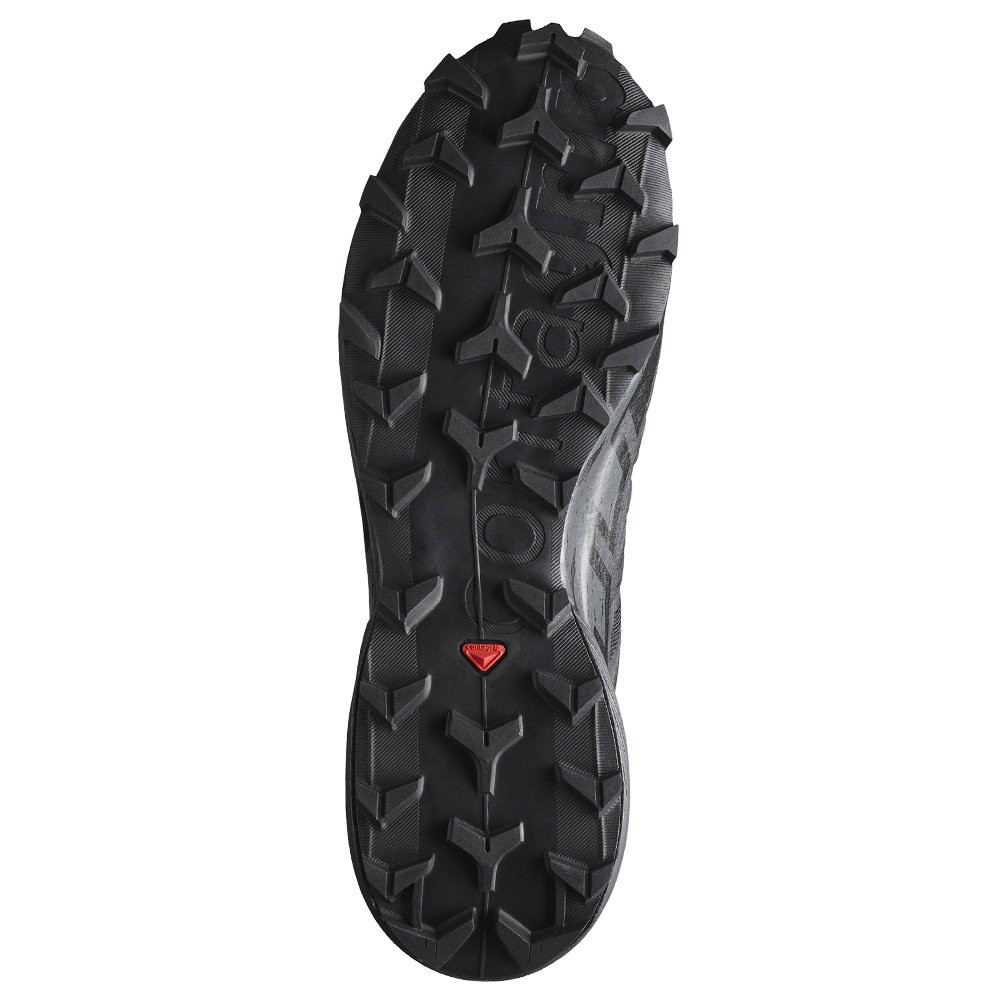 Кроссовки для трейлраннинга Salomon Speedcross 6 GORE-TEX (мужские), Black/Black — фото 3