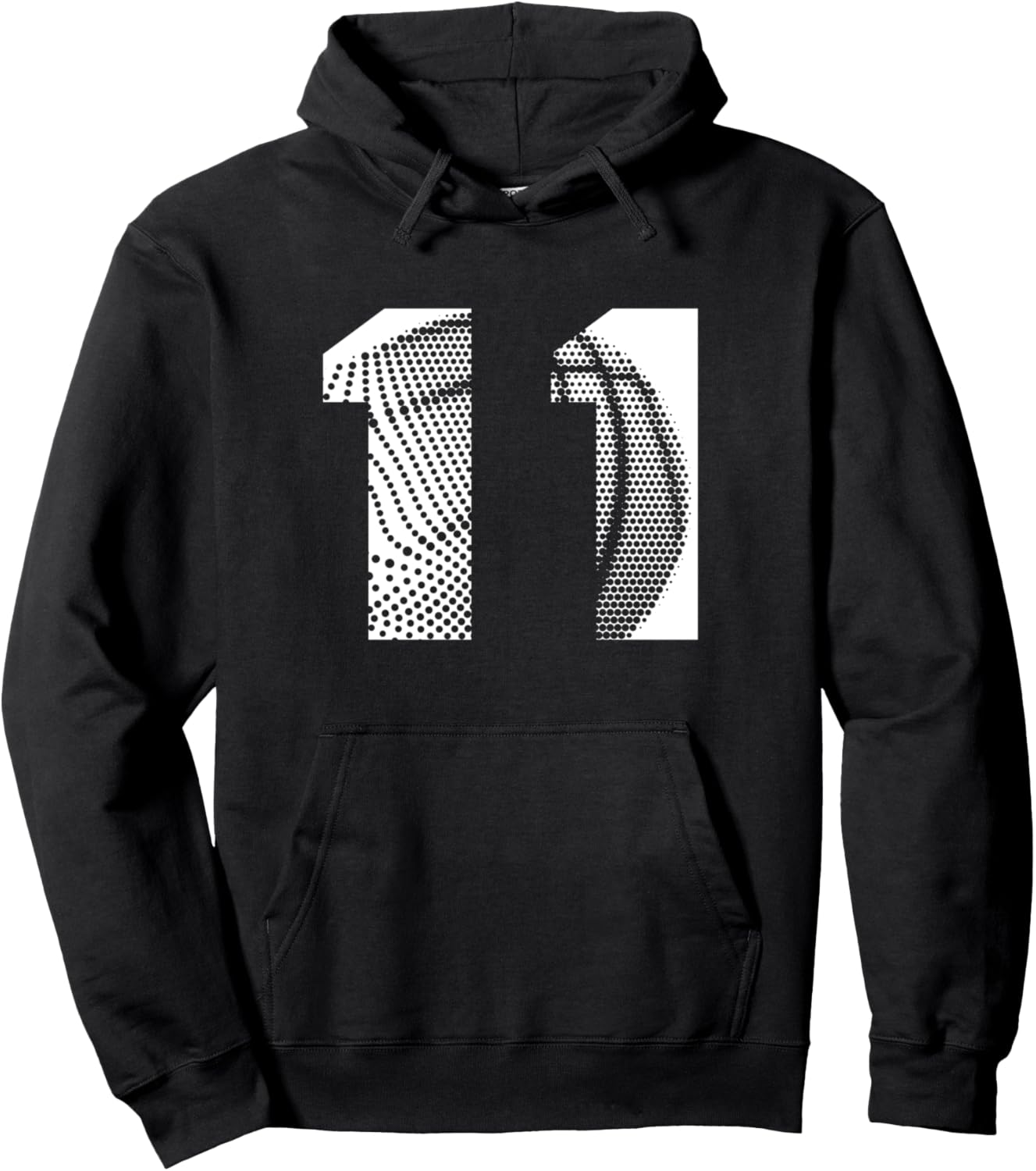 

Худи с надписью «Мальчик-баскетболист, которому 11 лет» 11 Year Old Birthday Apparel Basketball Boy B-Day, черный