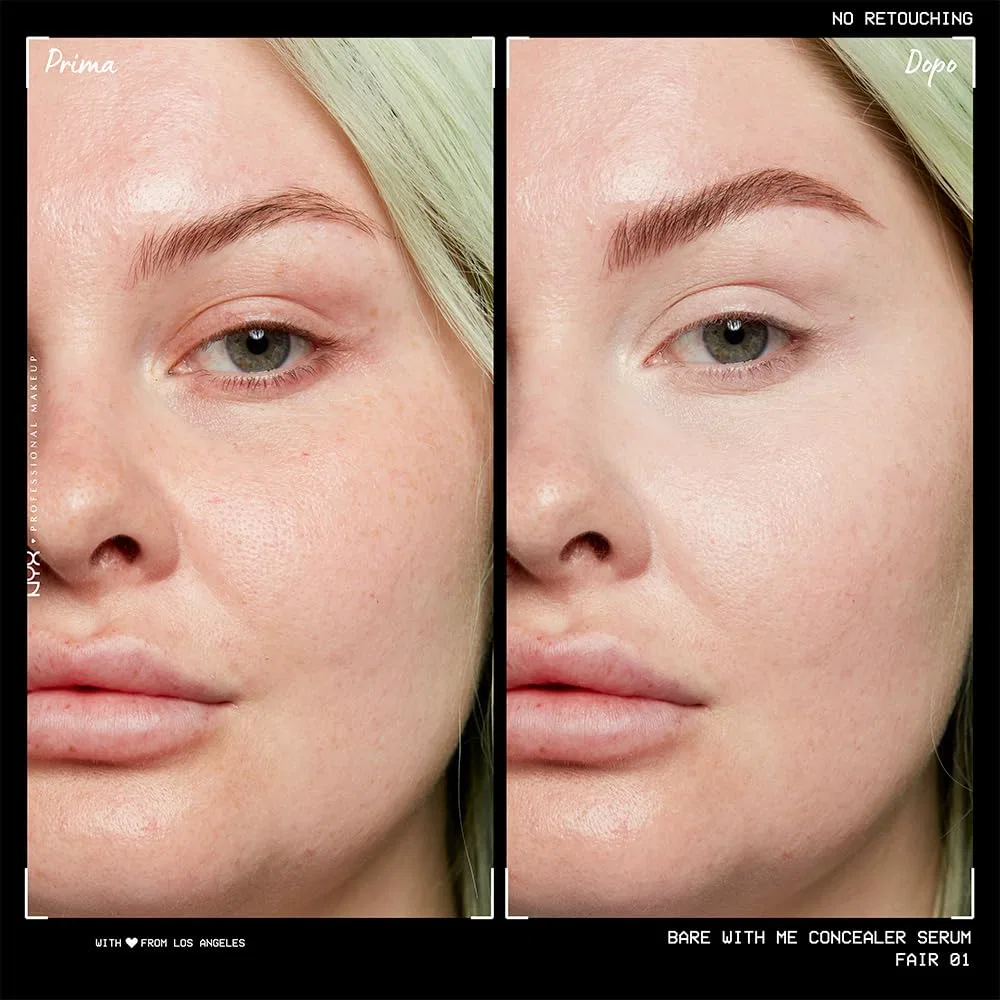 Сыворотка-консилер «Bare With Me Concealer Serum» от NYX Professional Makeup Nyx Professional Makeup, Deep Golden — фото 3