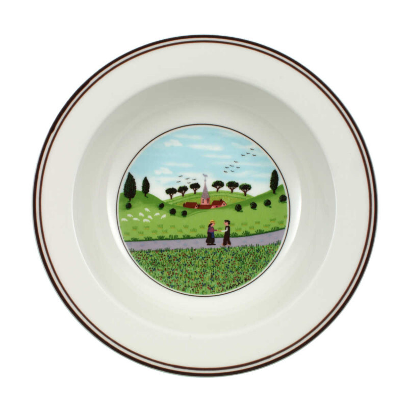 

Салатница Design Naif встреча 20 см Villeroy & Boch, красочный