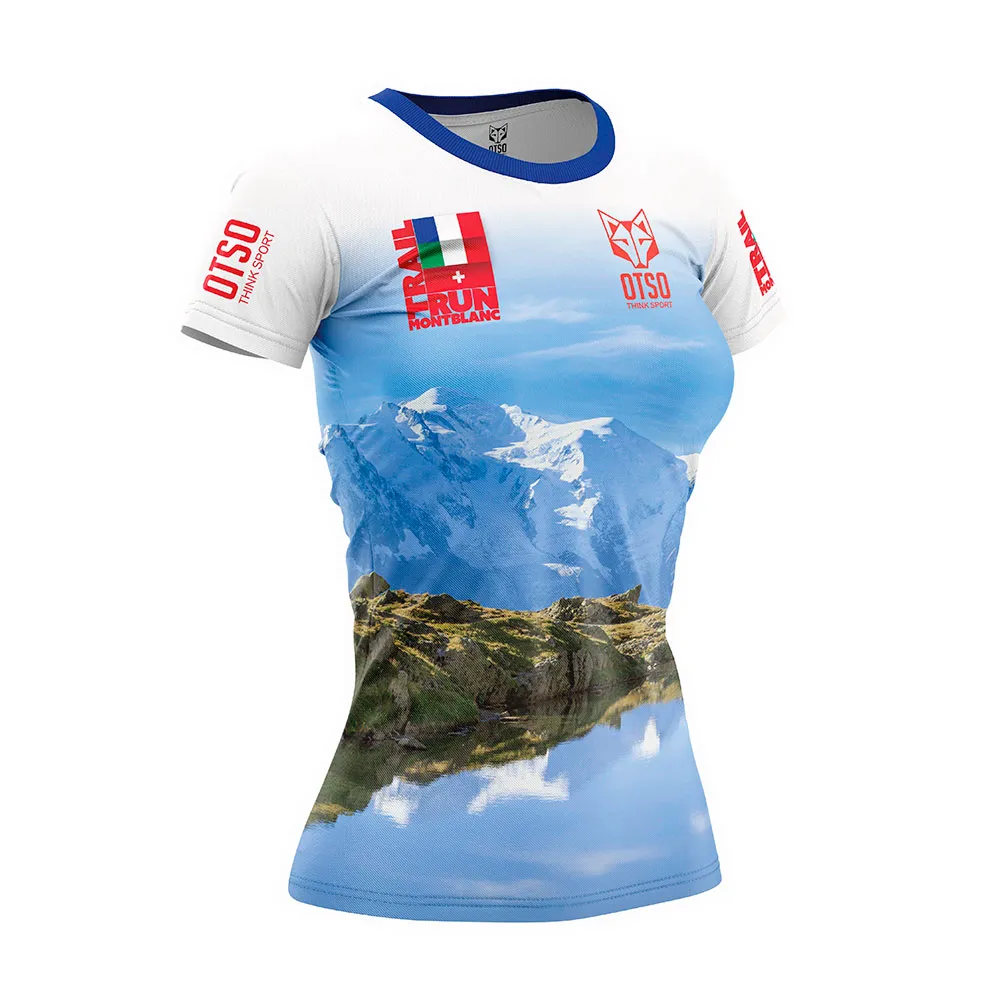 

Футболка Otso Run Trail Montblanc 2024, синий