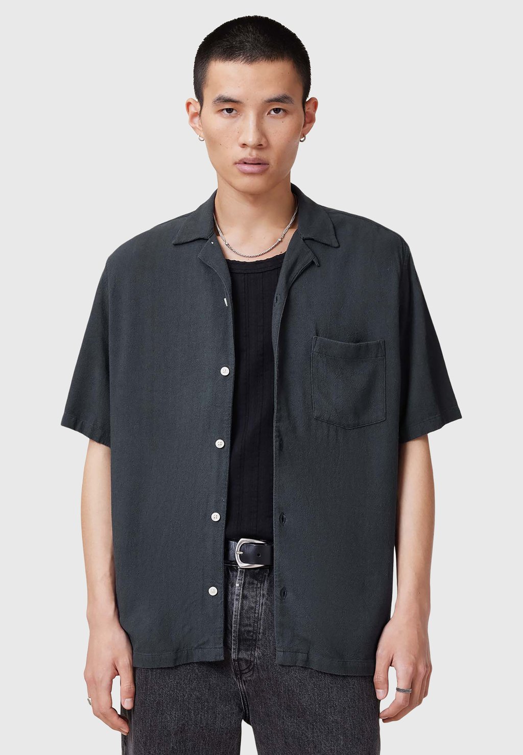 

Рубашка CUDI SS AllSaints, синий