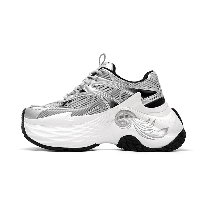 

BASLS Дышащие низкие кроссовки на платформе 8 см с колесиками унисекс экрю, цвет Ecru[Wheel Heels Special Edition]