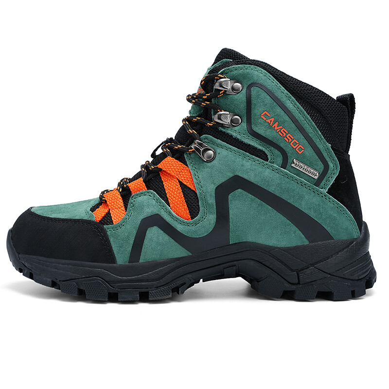 

Ботинки для походов/трекинга женские высокие Jasper Camssoo, черный/темно-зеленый