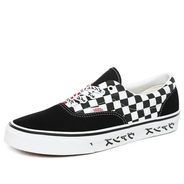 

Кроссовки japanese type era black/white checkboard Vans, черный