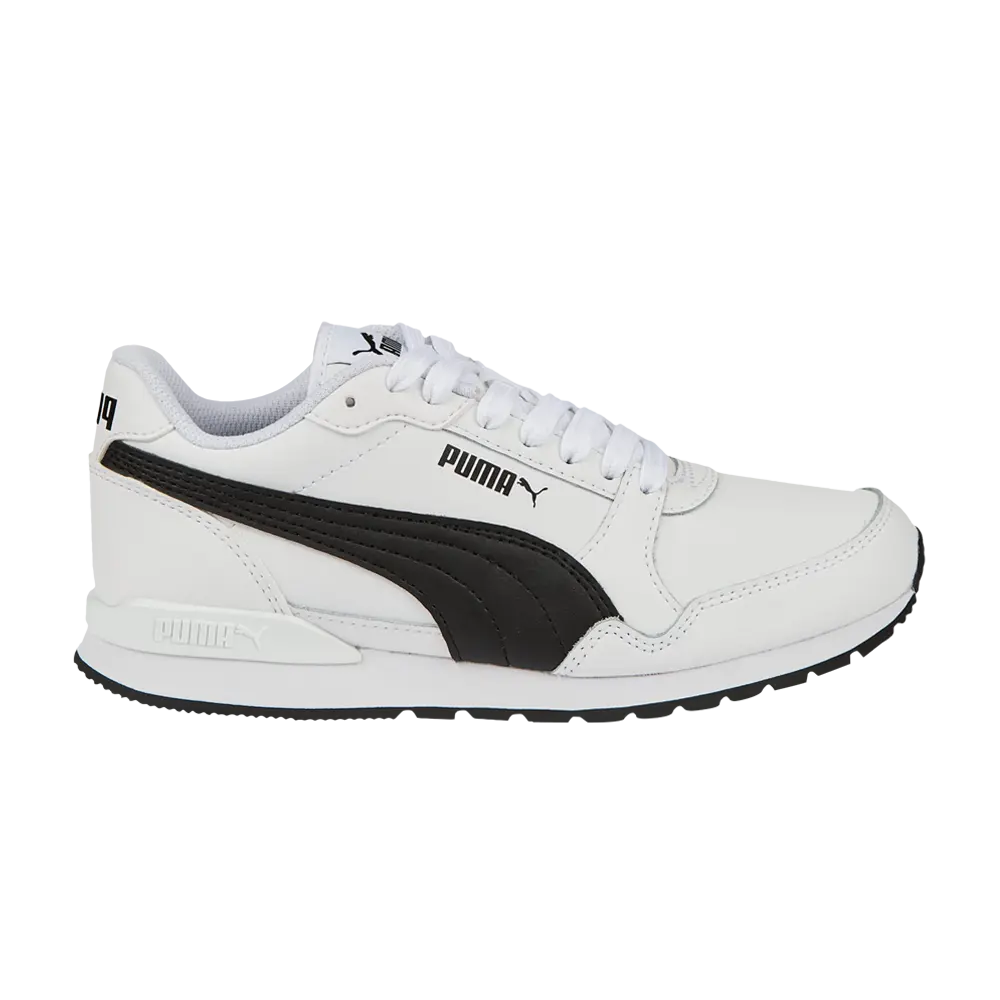 

Кроссовки ST Runner v3 Leather Big Kid Puma, белый