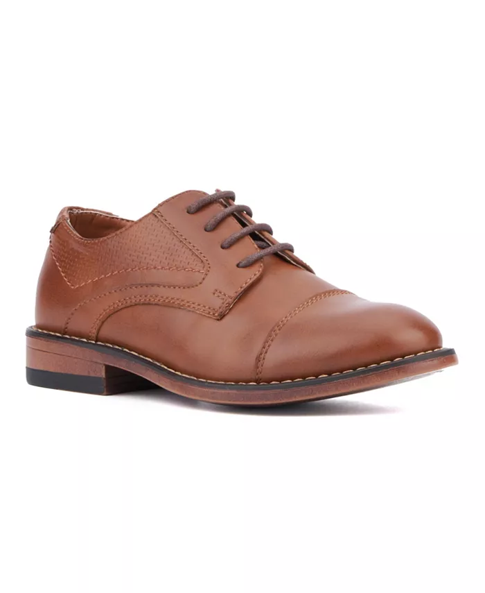 

Туфли оксфорды с перфорацией Big Boys Georgie Cap Toe Dress XRAY, коричневый/бежевый