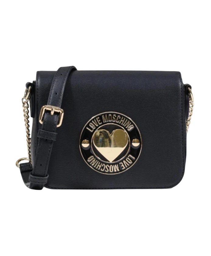 

Маленькая сумка через плечо Love Moschino, черный