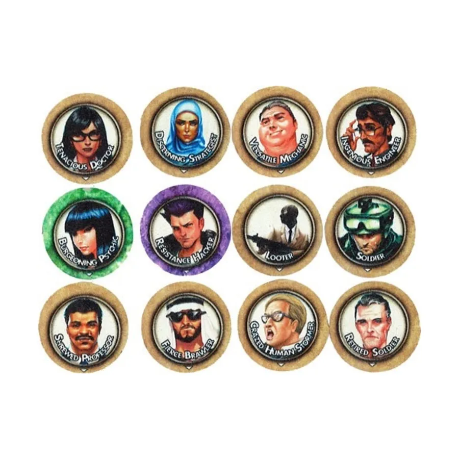 

Жетоны угроз Ядру Земли, Torg Eternity